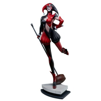 DC Comics Statue Harley Quinn by Stanley Lau Sideshow Exclusive 43 cm